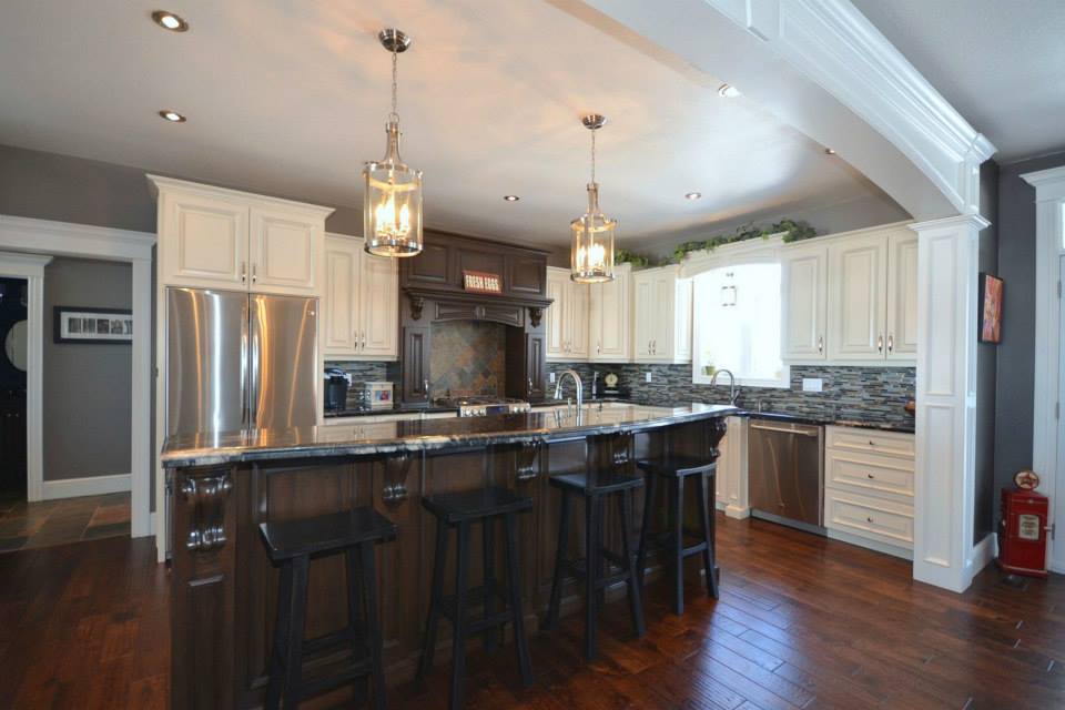 A custom kitchen by deBoer Cabinets